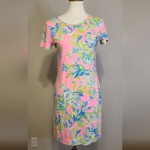 Lilly Pulitzer Declan Squeeze the day t shirt dress EUC